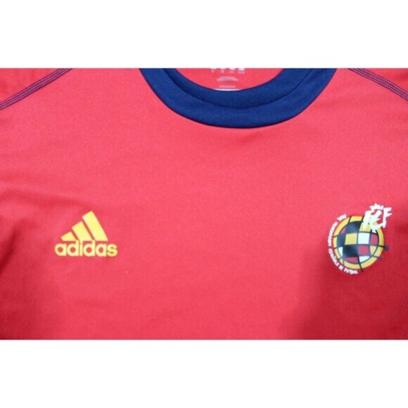 Real Federacion Espanola De Futbol Jersey Shirt Adult XL Adidas Football Spain - Picture 3 of 7